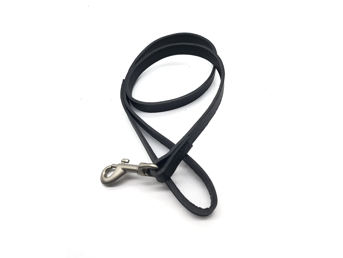 Ancol Classic Black Leather Lead