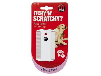 Mikki All Plastic Flea Comb