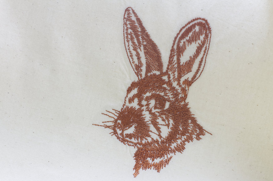 Rabbit Cotton Tote Bag
