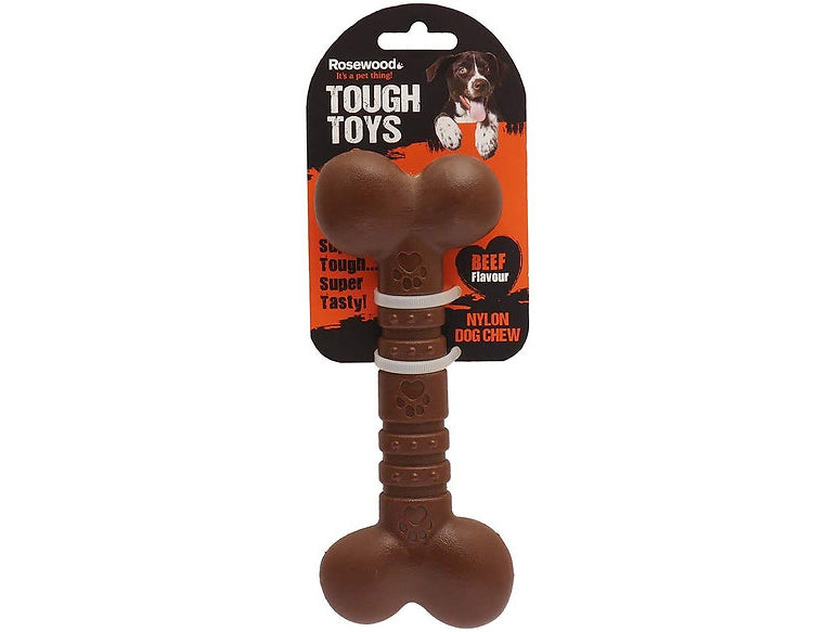 Rosewood Beef Nylon Bone Dog Chew