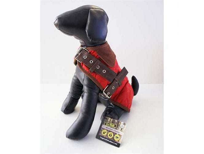 Happy Pet Go Walk Windsor Classic Coat Red - 28"