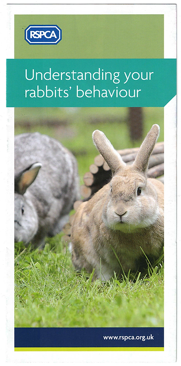 RSPCA Care Leaflets