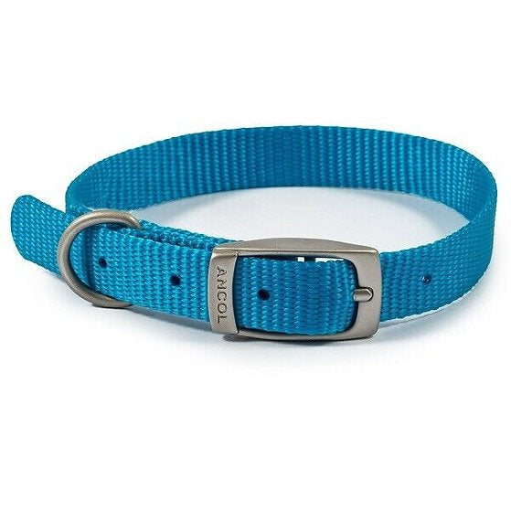 Ancol Nylon Collar Blue
