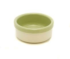 ROSEWOOD 3.375" Two-Tone Ceramic Hamster Bowl