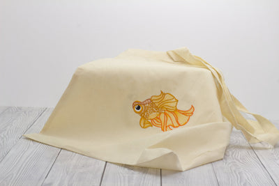 Goldfish Cotton Tote Bag