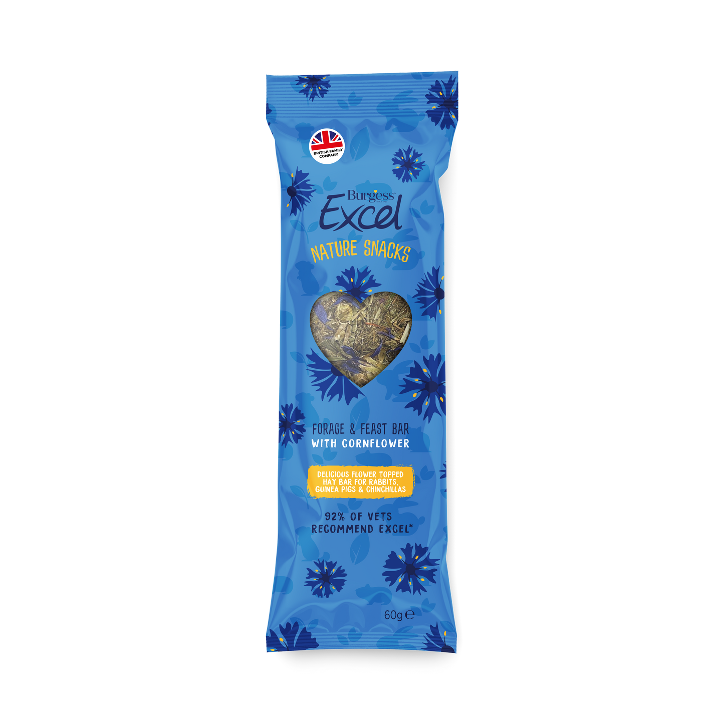 Burgess Excel Forage & Feast Hay Bar with Cornflower