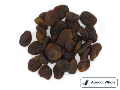 A pile of whole apricots