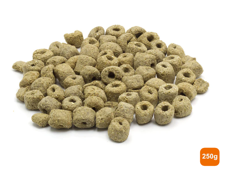 A pile of barley rings 250g