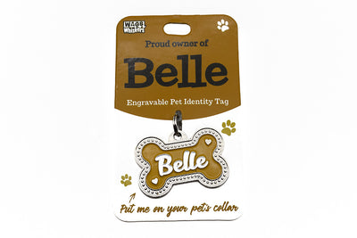 Wags & Whiskers Belle Dog Identity Tag