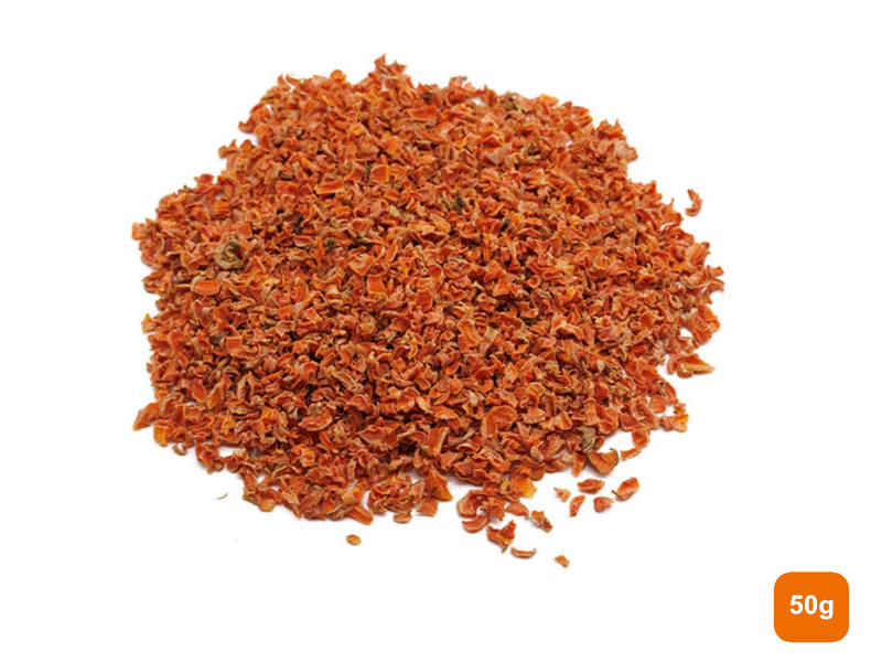 Homebaked Dried Carrot Flakes