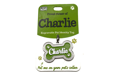 Wags & Whiskers Charlie Dog Identity Tag
