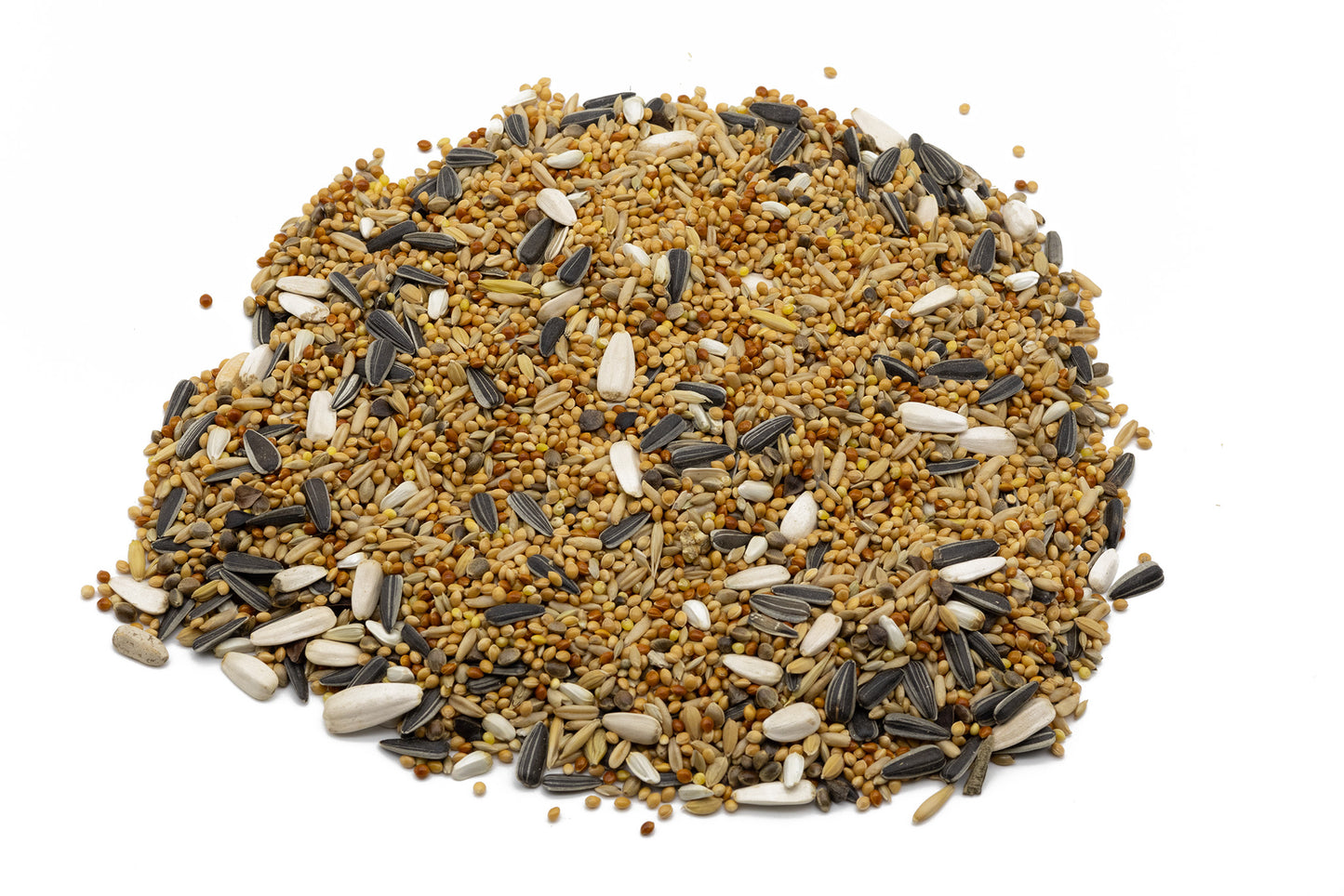 A pile of Cockatiel & Parakeet Seed