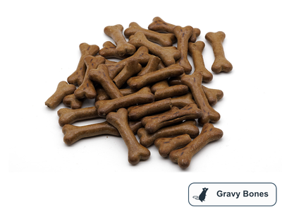 A pile of gravy bones