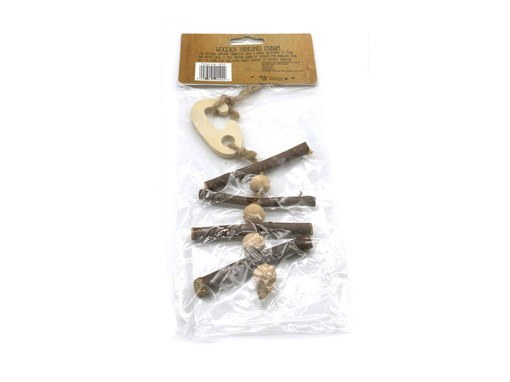 Wooden Hanging Charm