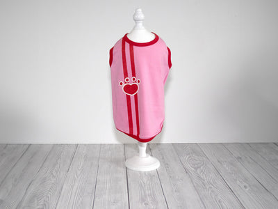 Paw print Dog Shirt - Size 4