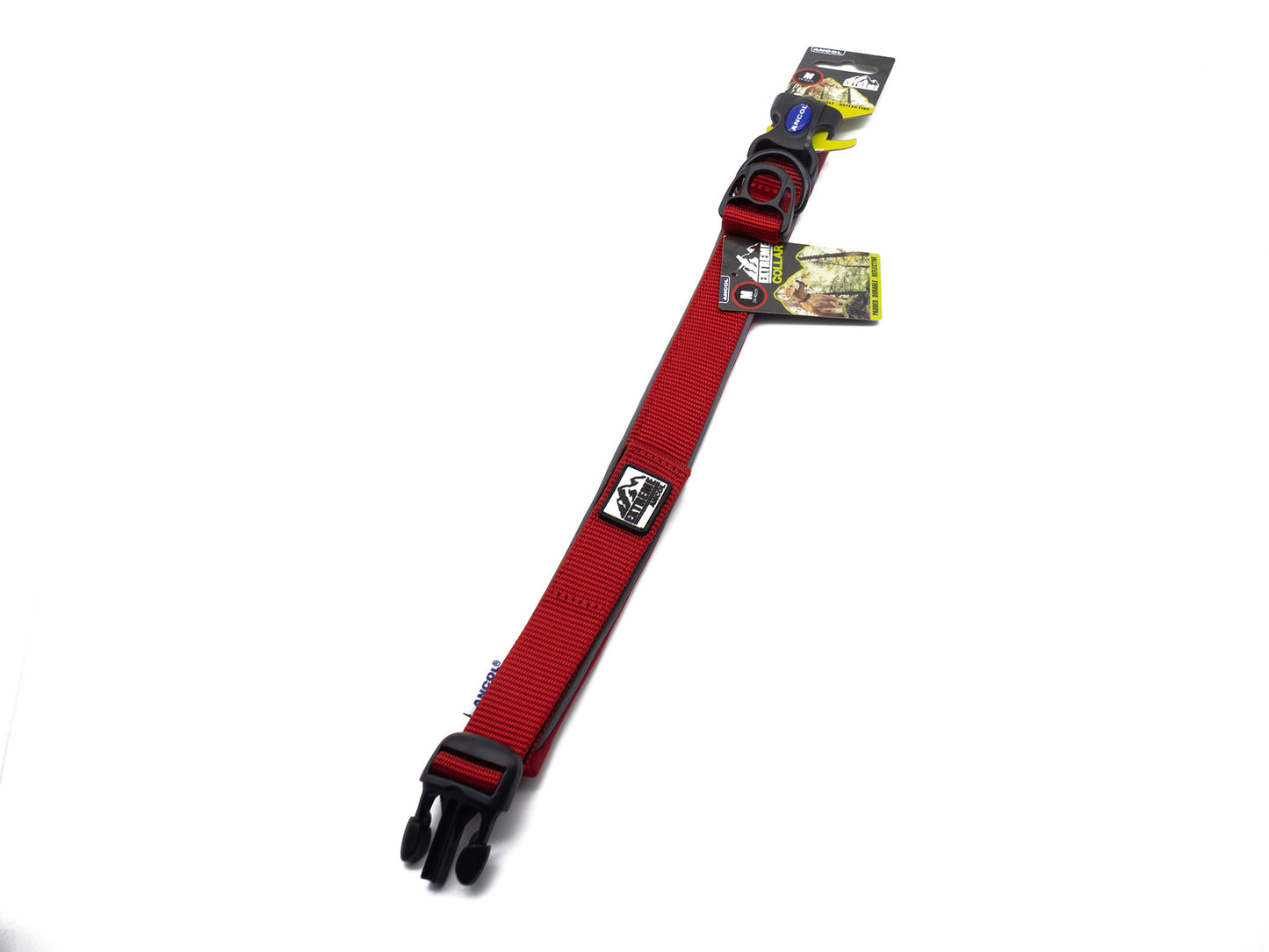 Ancol Extreme Red Nylon Padded Collar