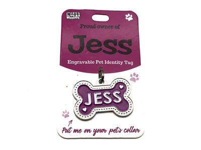 Wags & Whiskers Jess Dog Identity Tag