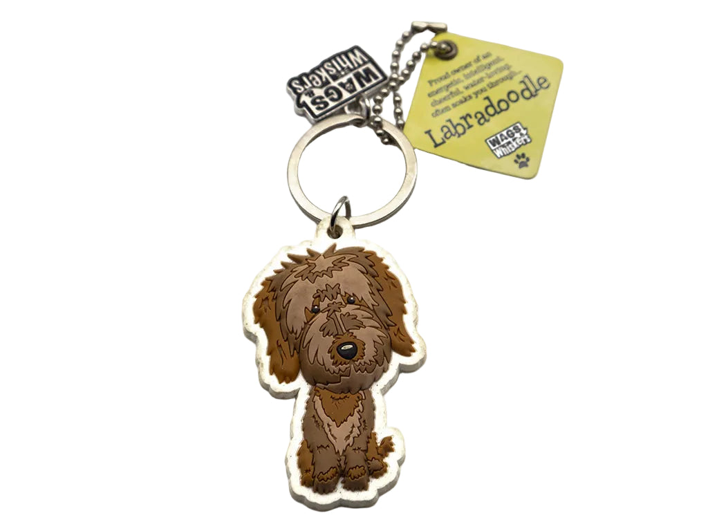 Leash holder with a dog design on a white background