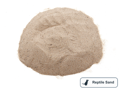 A jar filled with reptile sand