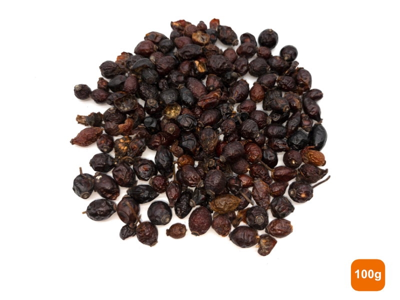 A pile of rose hip 100g