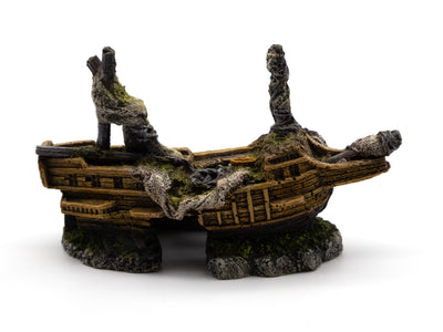 Ship Wreck Fish Ornament