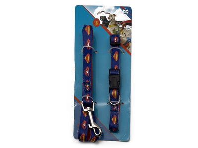 DC League Of Super Pets Dog Lead & Collar Set (Small)