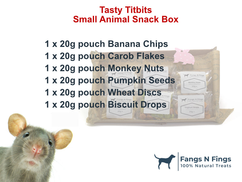 Tasty Tidbits - Small Animal Snack Box