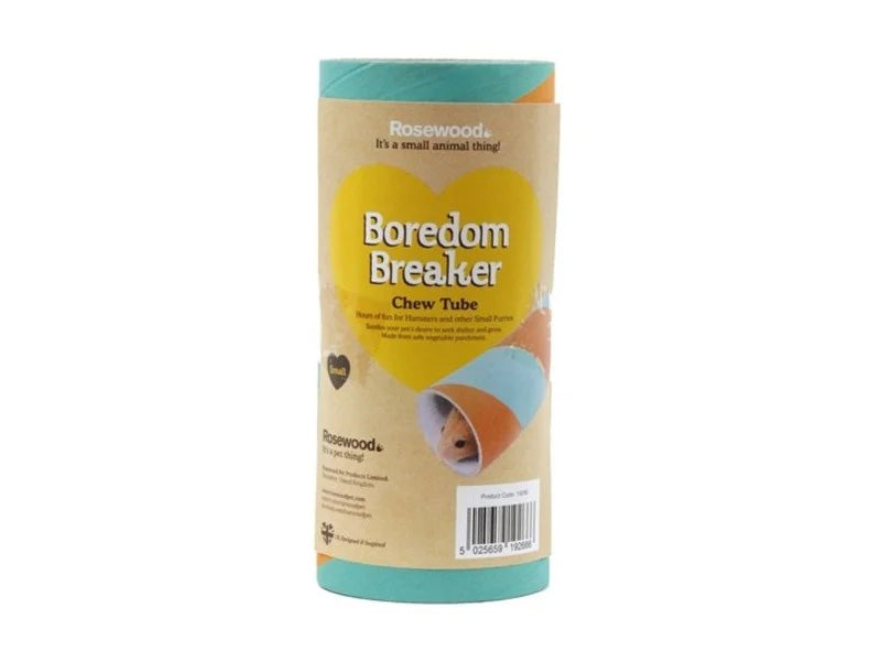 Rosewood Boredom Breaker Small Hamster Chew Tube