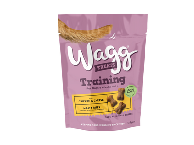 Wagg Training Treats with Chicken & Cheese (Expired)