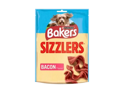 Bakers Sizzlers Maxi Bacon Dog Treats - Large Bag