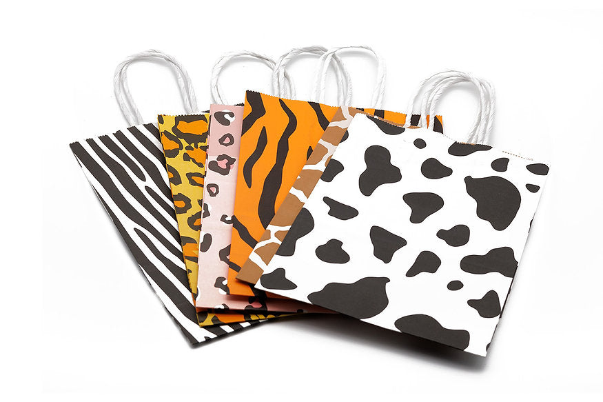 Animal Print Paper Gift Bag