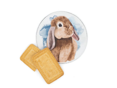 Neoprene Rabbit Cup Coaster