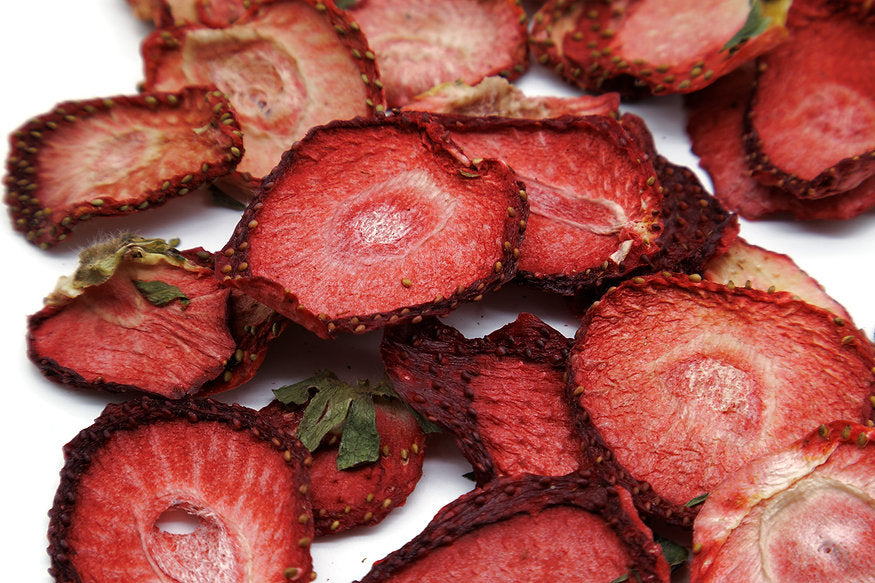 Homebaked Dried Strawberries