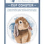 Neoprene Rabbit Cup Coaster