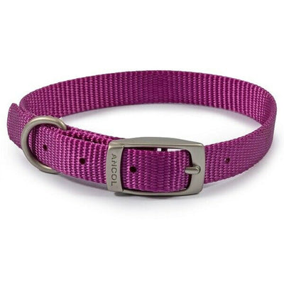 Ancol Nylon Collar Purple