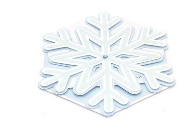 Snowflake Easel Christmas Card