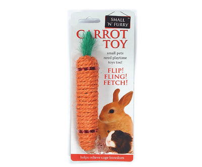 Sisal carrot Toy