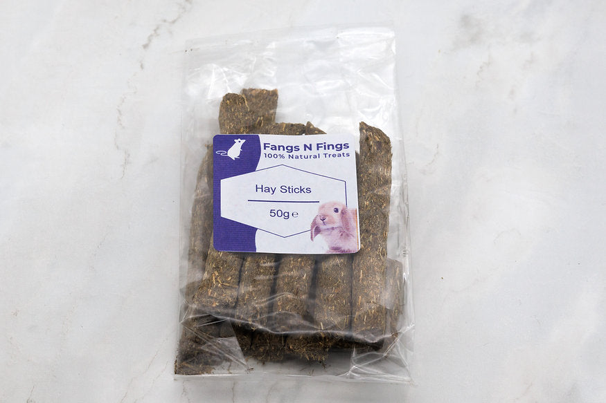 FibaFirst Hay Sticks - Trial Size 50g