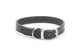 Ancol Black Heritage Leather Collar