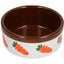 ROSEWOOD 5" Ceramic Carrot Design Bowl