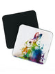 Square Neoprene Rabbit Cup Coster - Misprints M002
