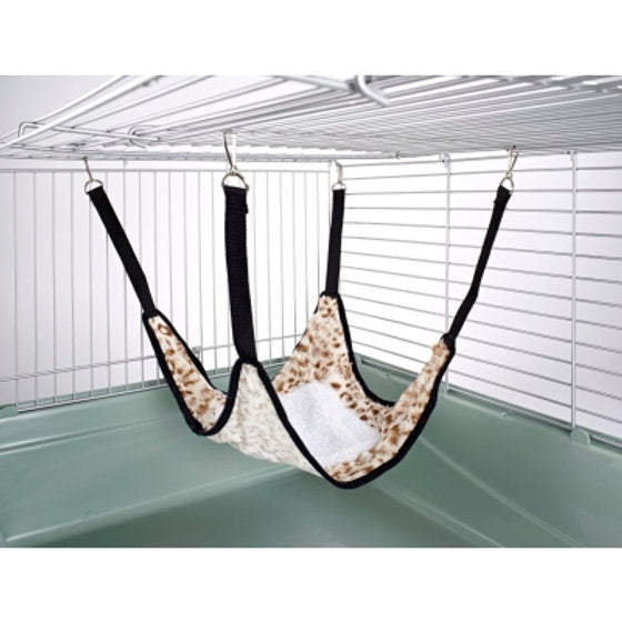 Cheetah Print Hammock with Fleece Center