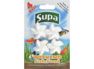 Supa Aquarium Weekend Fish Food