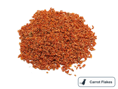 Homebaked Dried Carrot Flakes