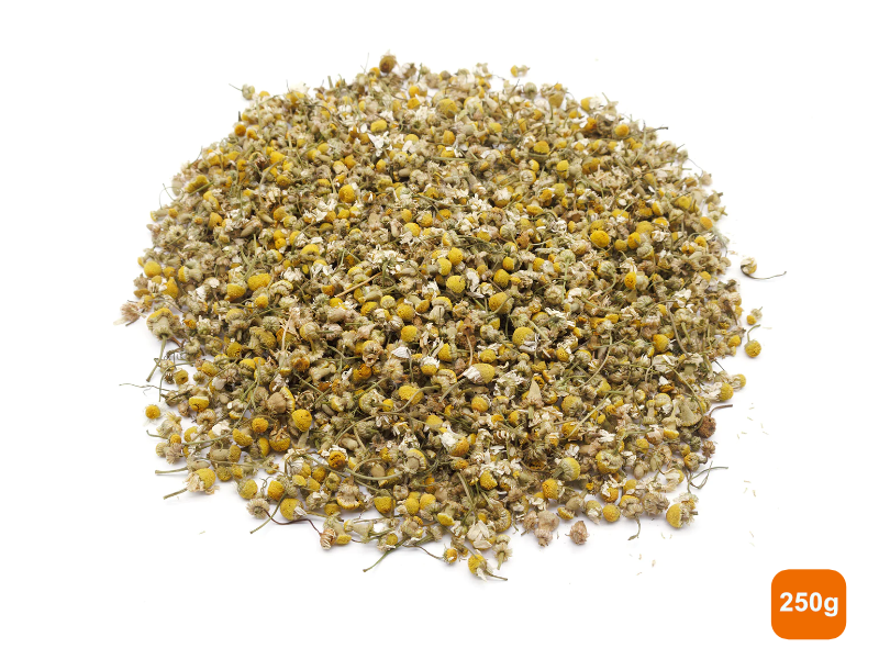 A pile of Chamomile Flowers