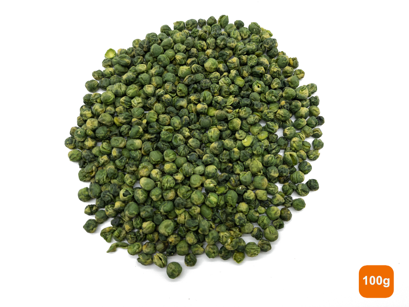 A pile of dried garden peas 100g