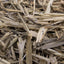 Close-up of dried green oat stems showing natural texture, 100% natural small animal forage