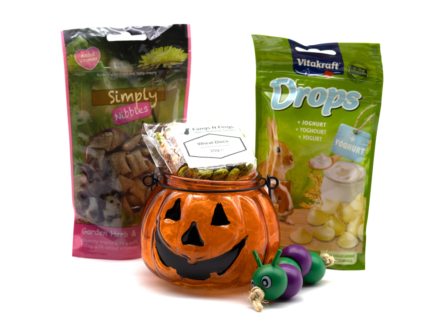 Trick or Treat Pumpkin - Small Animal Halloween Treat selection