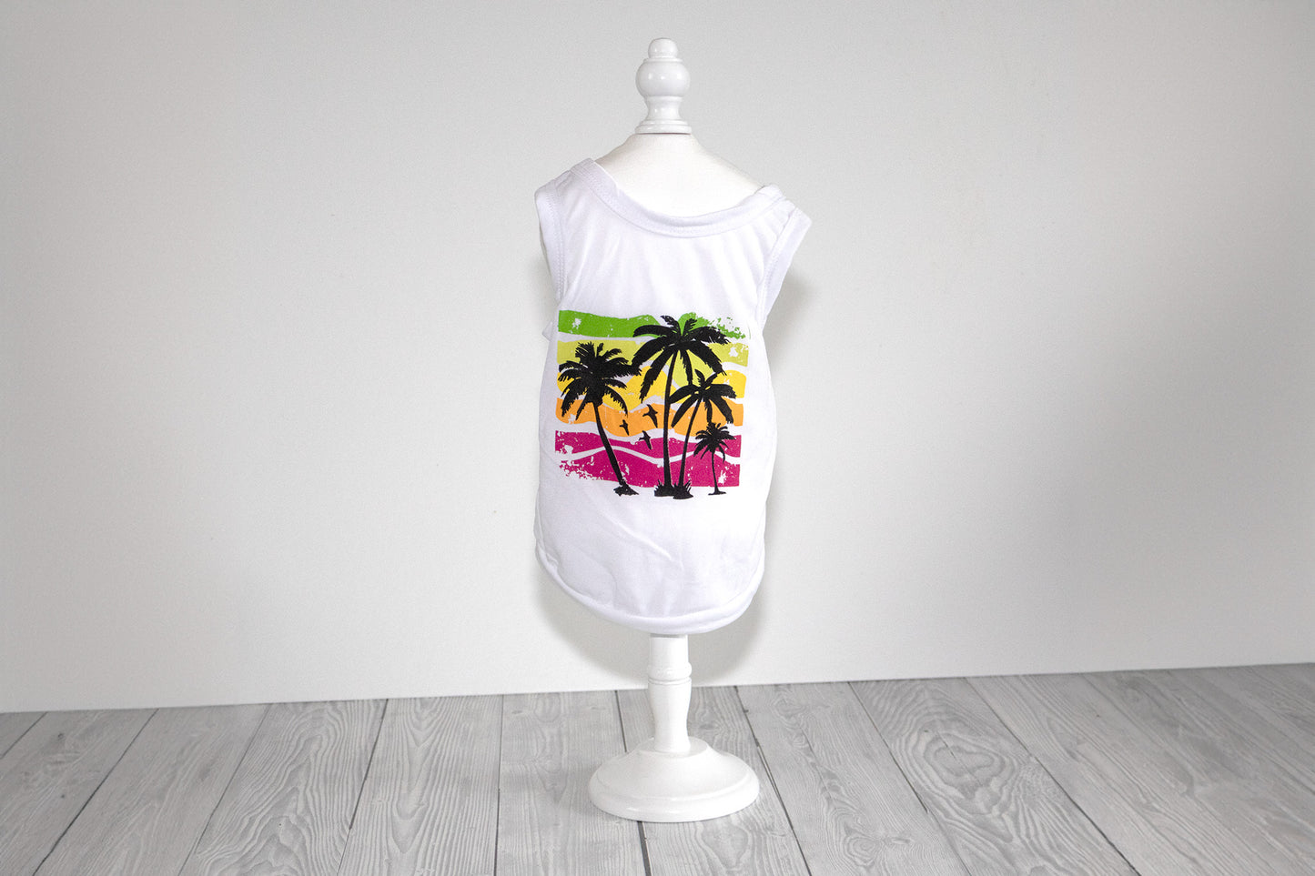 Palm Tree Dog Shirt - Small