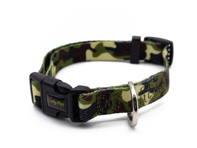 Small Camouflage Dog Collar